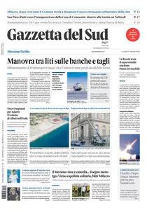 Gazzetta del Sud Messina - 27 Ottobre 2025