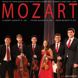 The Old City String Quartet - Mozart- Clarinet Quintet, K. 581; Horn Quintet, K. 407; String Quartet, K. 169 (2024) [24/96]