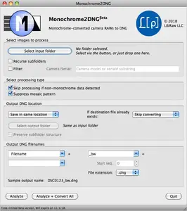 LibRaw Monochrome2DNG 1.7.1.73 (x64)