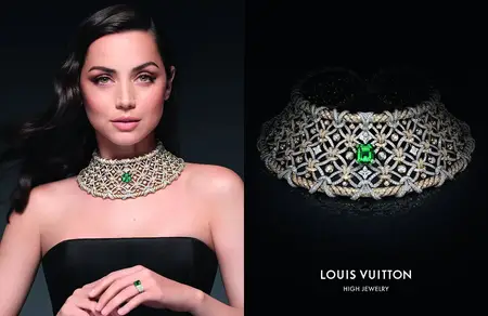 Ana de Armas bySølve Sundsbø for Louis Vuitton's Awakened Hands, Awakened Minds campaign