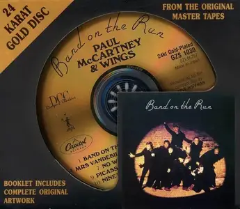 Paul McCartney & Wings - Band on the Run (1973) [DCC 24 KT Gold CD, 1993]