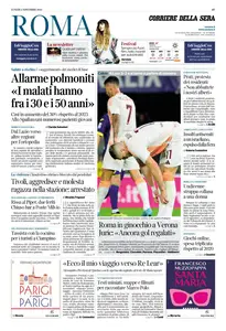 Corriere della Sera Roma - 4 Novembre 2024