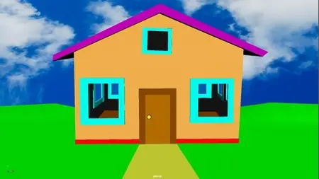 How To Create A 3D House In 3D Maya