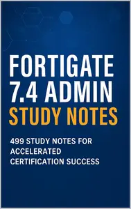 FORTIGATE 7.4 ADMIN - STUDY NOTES: 499 STUDY NOTES FOR ACCELERATED CERTIFICATION SUCCESS