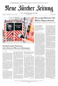 Neue Zürcher Zeitung International - 21 August 2024