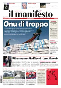 il Manifesto - 25 Ottobre 2025