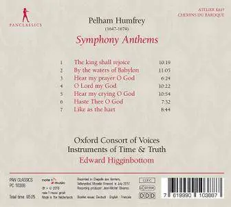 Consort of Voices, Instruments of Time and Truth & Edward Higginbottom - Humfrey: Symphony Anthems (2018)
