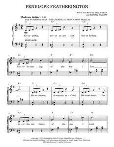 Penelope Featherington (from The Unofficial Bridgerton Musical) – Barlow & Bear (Easy Piano)