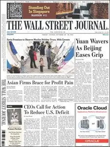 The Wall Street Journal - 26-28 October 2012 (Asia)