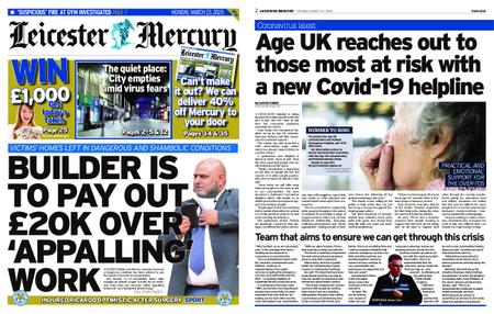 Leicester Mercury – March 23, 2020