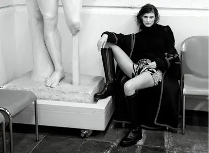 Marie Piovesan by Andreas Larsson for Double #26 Fall 2013