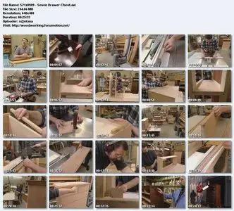 New Yankee Workshop S21xE0909 - Seven Drawer Chest