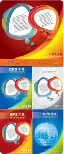 Abstract Vector Cover Design