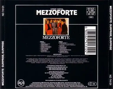 Mezzoforte - Surprise, Surprise (1982) {Steinar}