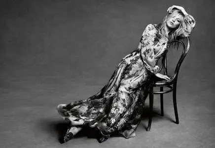 Kate Moss by Iango Henzi & Luigi Murenu for Alberta Ferretti Fall/Winter 2016-17