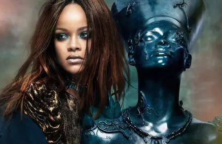 Rihanna by Greg Kadel for Vogue Arabia November 2017