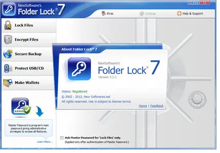 Folder Lock 7.6.8 Multilingual