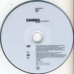 DVD Sandra - The Complete History (2003)