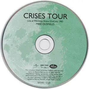 Mike Oldfield - Crises (1983) [2013, 3CD+2DVD, 30th Anniversary Super Deluxe Edition Box set]