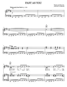 Fast as you - Dwight Yoakam (Piano-Vocal-Guitar)