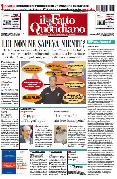 Il Fatto Quotidiano (14-02-10)