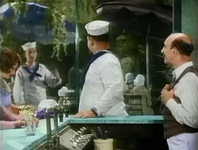 LAUREL & HARDY: Men O War (1929) - colored -