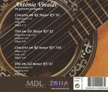 António Eustáquio - Vivaldi on Portuguese Guitar (2005)