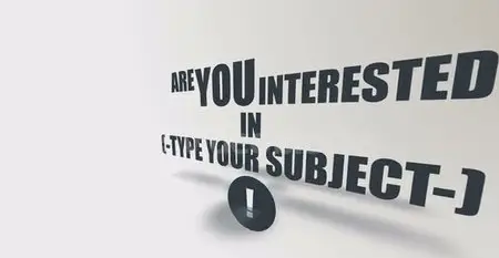 Typography 10 - Project for After Effects (VideoBlocks)