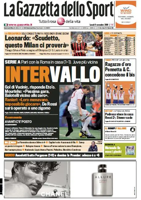 La Gazzetta dello Sport (09-11-09)