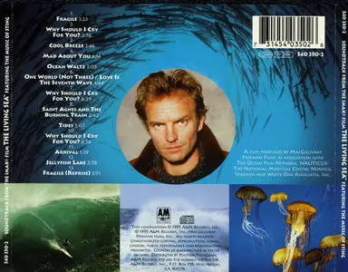 Sting - The Living Sea: Soundtrack from the IMAX Film (1995) {A&M Records 540 350-2}