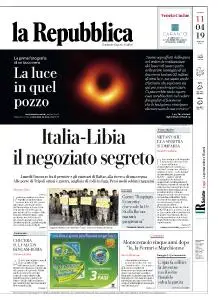 la Repubblica - 11 Aprile 2019