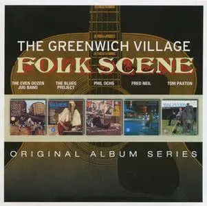 VA - The Greenwich Village Folk Scene: Original Album Series (5CD Box Set) (2014)