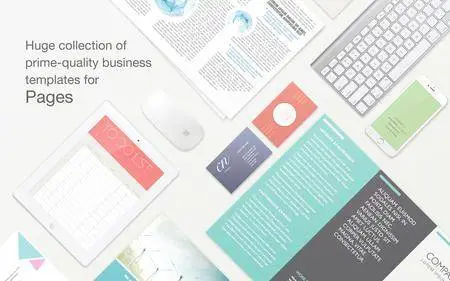 Jumsoft Business Template Lab for Pages v3.1.5 Multilingual