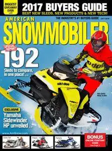 American Snowmobiler - October 01, 2016