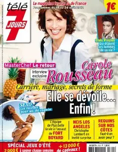 Télé 7 Jours 2725 - 18 au 24 Aout 2012