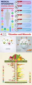 Vectors - Vitamins and Minerals