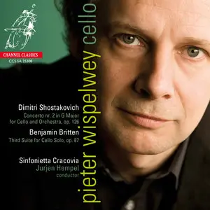 Pieter Wispelwey, Sinfonietta Cracovia - Shostakovich: Cello Concerto No.2; Britten: Cello Suite No.3 (2009) [24-bit/192kHz]