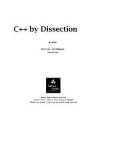 C++ by Dissection