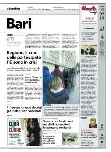 la Repubblica Bari - 8 Febbraio 2019
