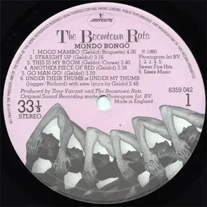 Boomtown Rats, The - Mondo Bongo (Mercury 6359 042) (UK 1980) (Vinyl 24-96)