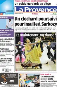 LA PROVENCE - Dimanche 27 mars 2011