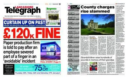 Lancashire Telegraph (Blackburn, Darwen, Hyndburn, Ribble Valley) – January 23, 2018