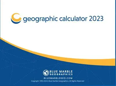 Blue Marble Geographic Calculator 2023 Build 1172 (x64)