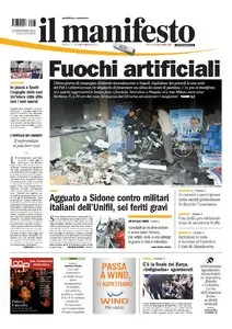 IL MANIFESTO 28 MAGGIO 2011