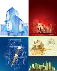 SS Architecture Designs Vector