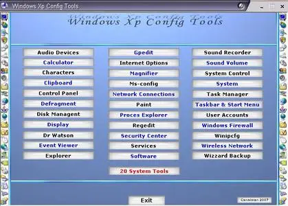 Windows XP System Tools AIO  by canalman