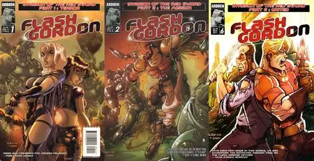 Flash Gordon Invasion of the Red Sword #1-6 (2011) Complete