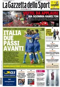 La Gazzetta dello Sport Nazionale - 07.09.2015