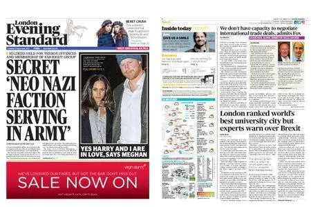London Evening Standard – September 05, 2017