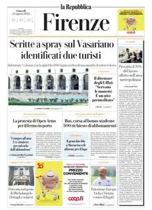 la Repubblica Firenze - 24 Agosto 2023